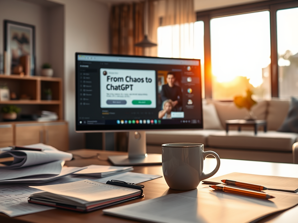 From Chaos to Clarity: How ChatGPT Runs My Life (and Saves My Sanity)